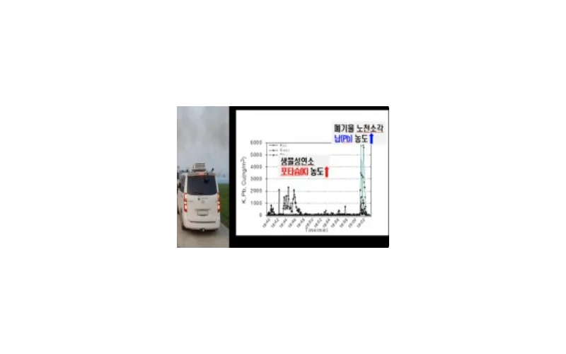 산업단지 중금속배출 및 불법소각 첨단장비로 감시한다